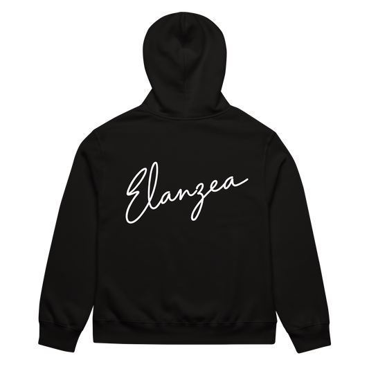 Oversized Signature Hoodie Black